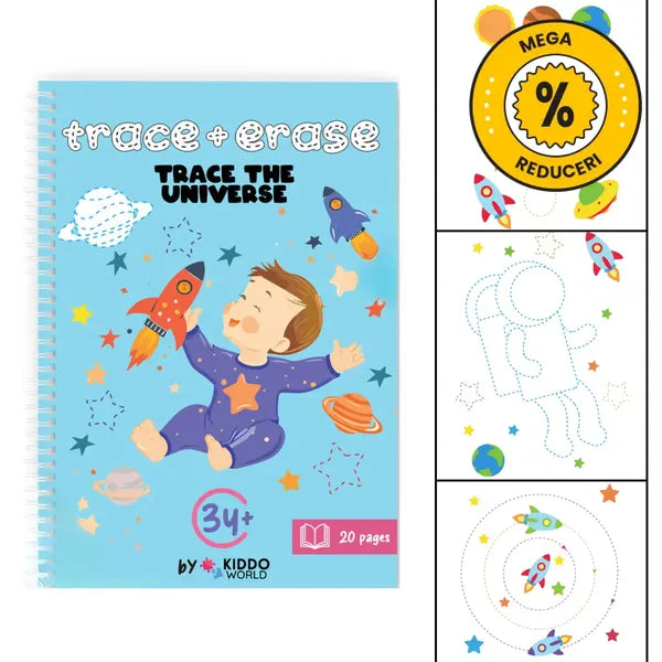SCRIE & ȘTERGE: Trace the Universe (3+ ani)