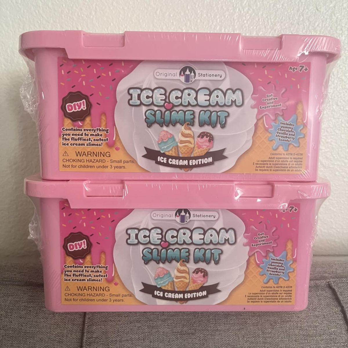 Set Fluffy Slime cu sclipici și accesorii (6+ ani)