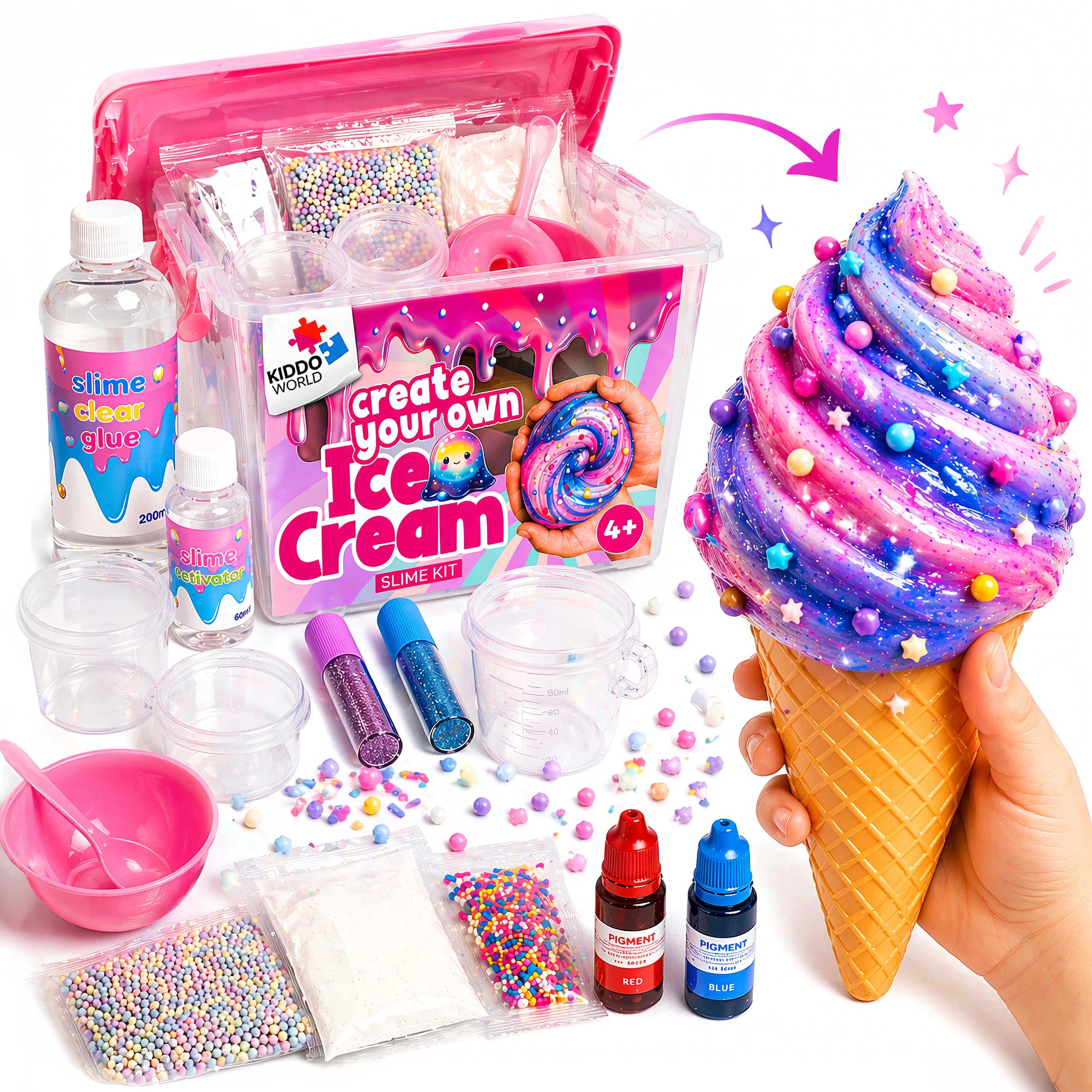 endlessmade slime トップスのみ DIY Slime Squishies – Înghețată (4+ ani) – Kiddo World RO