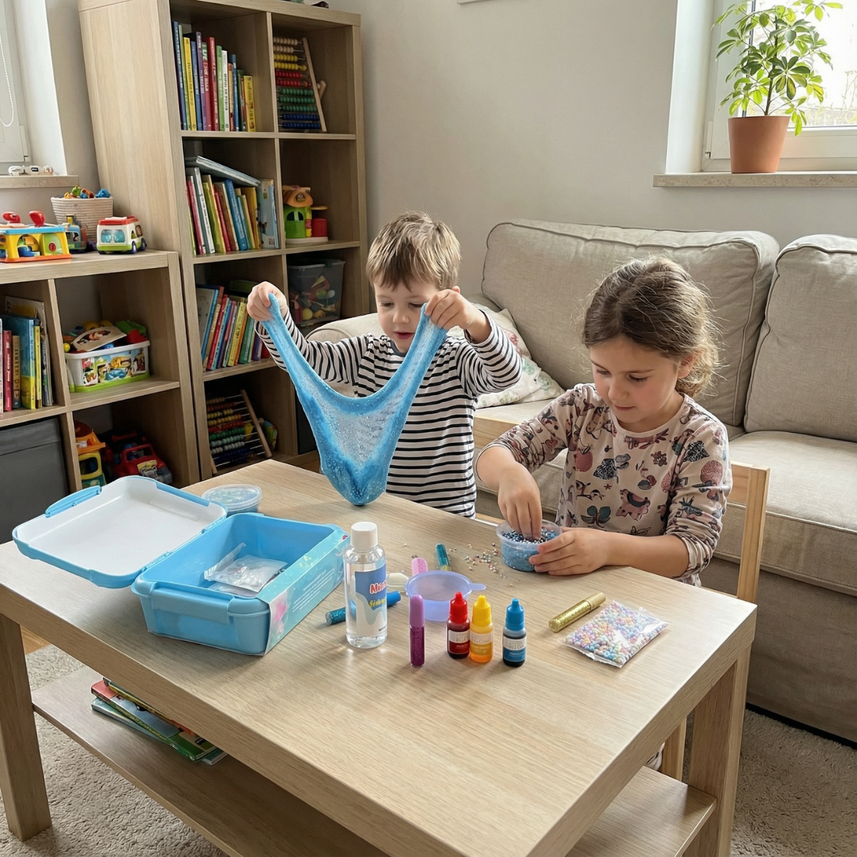 Ocean Mermaids Slime Kit | Joc senzorial STEM | pentru copii 4+