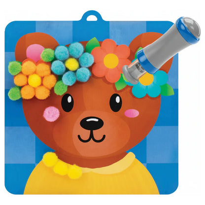 Set creativ Pom Pom cu animale