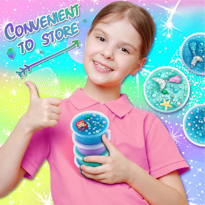 Set creativ SLIME, 19 piese | Lumea marină