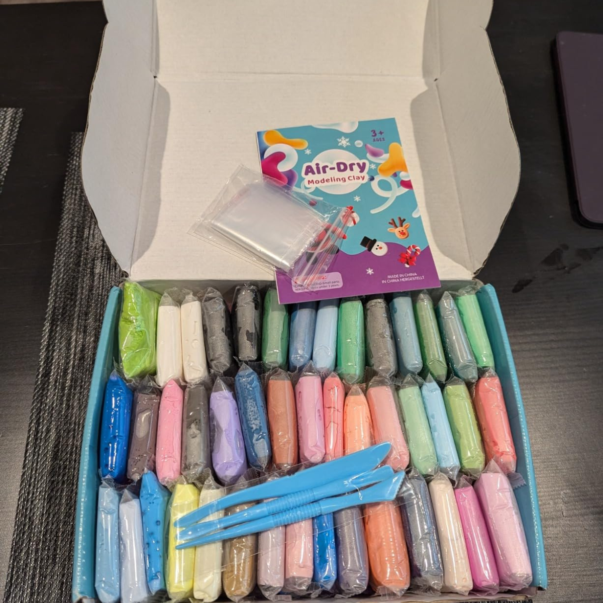 Set de 90 de culori de plastilină MAGICĂ pentru creație nelimitată (3+ ani, asemănătoare cu plastilina)