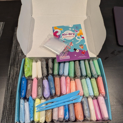 Set de 90 de culori de plastilină MAGICĂ pentru creație nelimitată (3+ ani, asemănătoare cu plastilina)