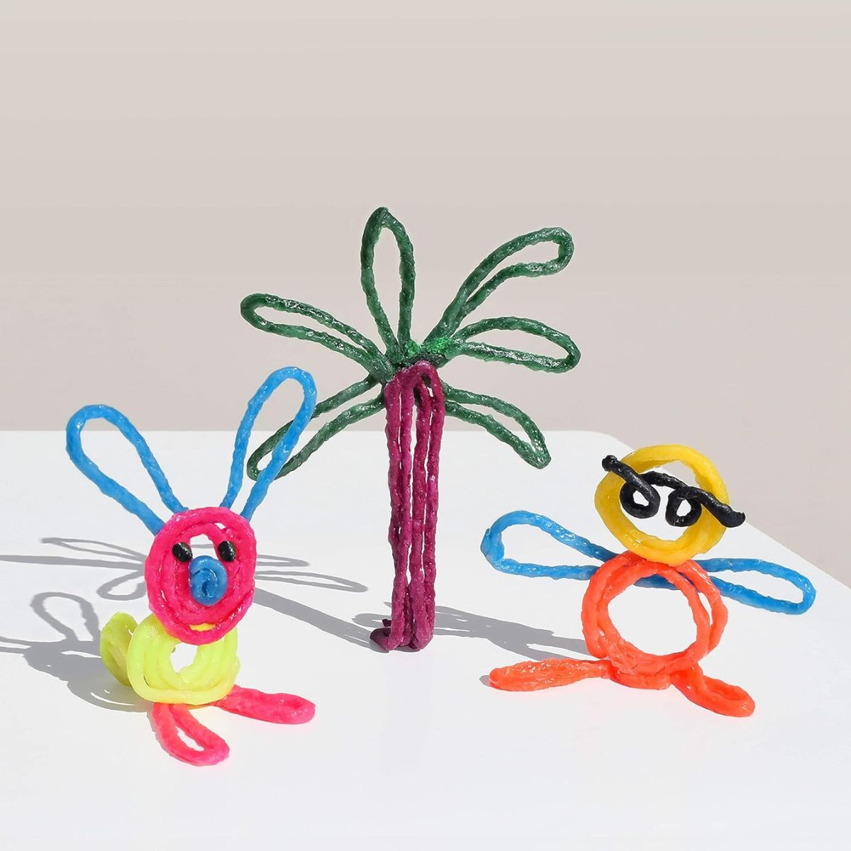 Wikki Stix Șnururi magice cerate (set de 50 de bucăți, 3+ ani)