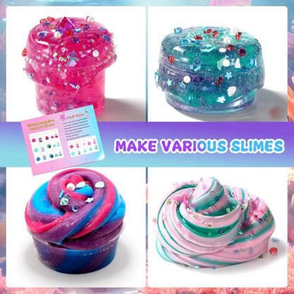 Set creativ SLIME, 19 piese | Lumea marină