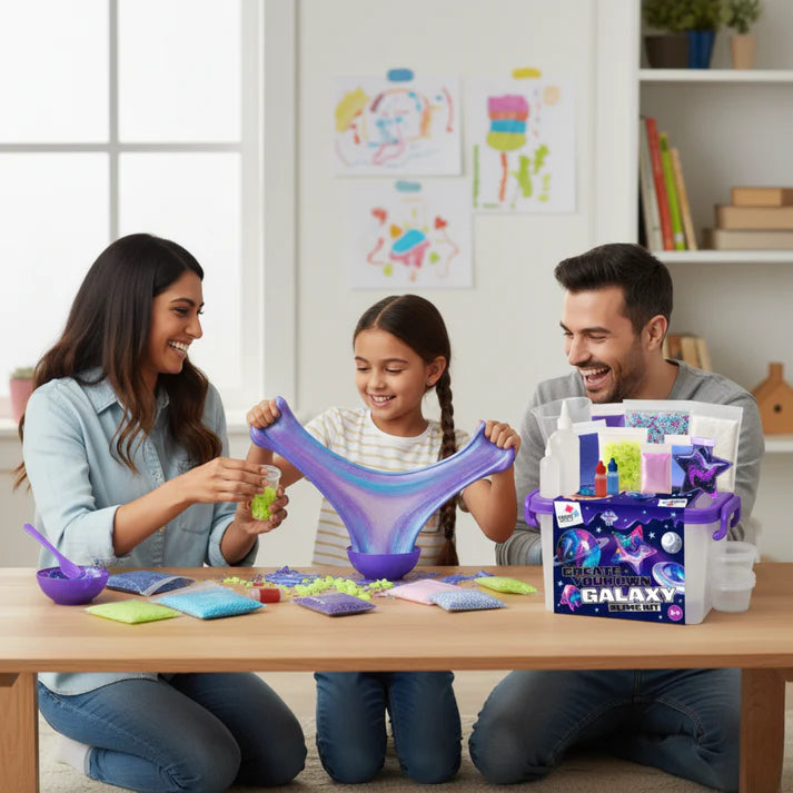 Set creativ SLIME, 19 piese | Galaxie