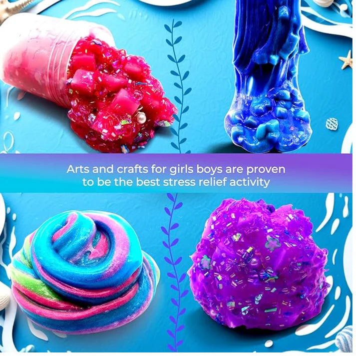 Set creativ SLIME, 19 piese | Lumea marină