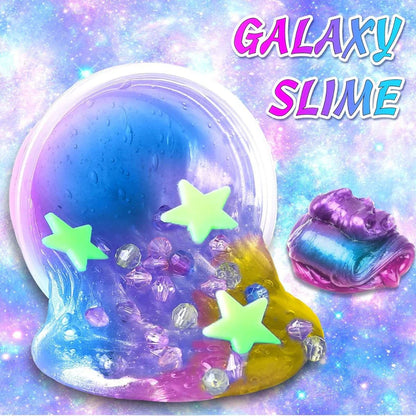 Set creativ SLIME, 19 piese | Galaxie