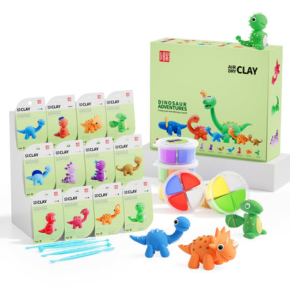 Set creativ Magic Air dry clay - Lumea ANIMALELOR