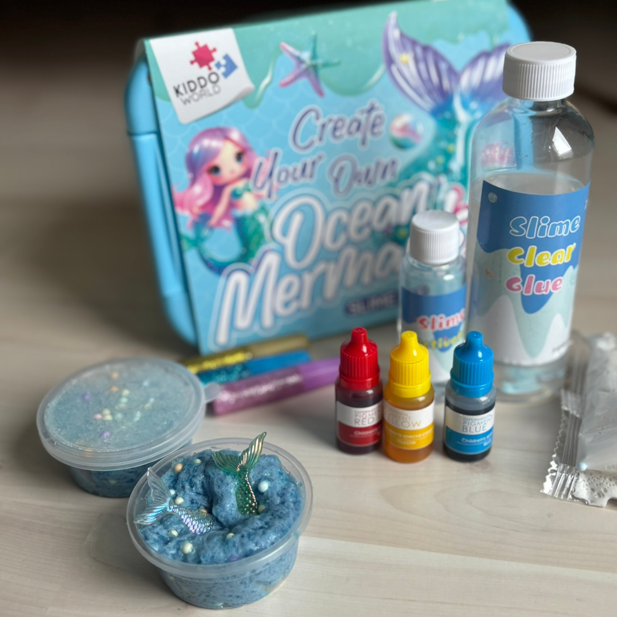 Set creativ SLIME, 19 piese | Lumea marină