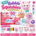 Kit DIY Bubble Squishies din 41 de piese (4+ ani)