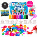 Magic Water Squishies – set creativ pentru crearea figurinelor 3D | 3+ ani