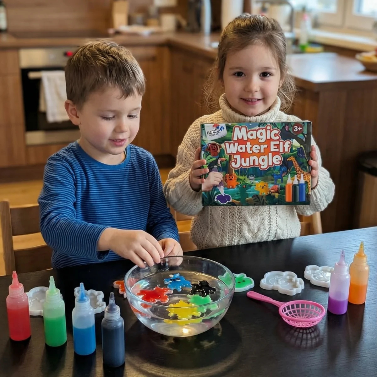 Zâne de Apă Magice | Junglă | 4, 8 sau 12 culori | pentru copii 3+