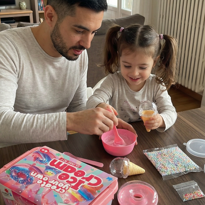 Ice Cream Slime Kit | Joc senzorial STEM | pentru copii 4+