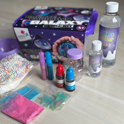 Set creativ SLIME, 19 piese | Galaxie