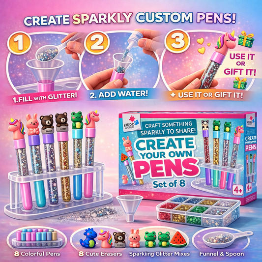 Diy studio magic pentru crearea pixurilor strălucitoare