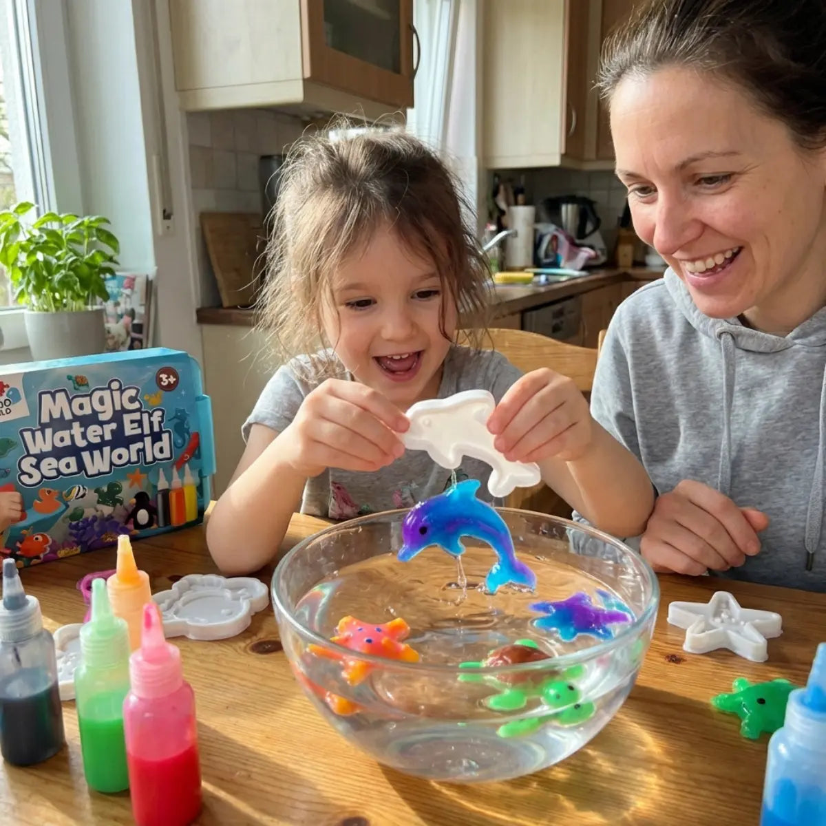 Magic Water Squishies – Lumea Marină (3+ ani)