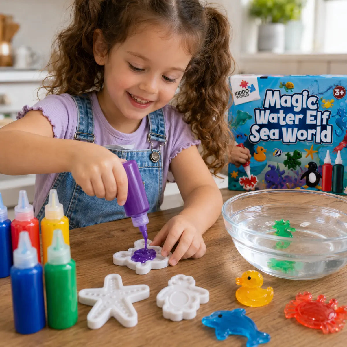 Magic Water Squishies – Lumea Marină (3+ ani)