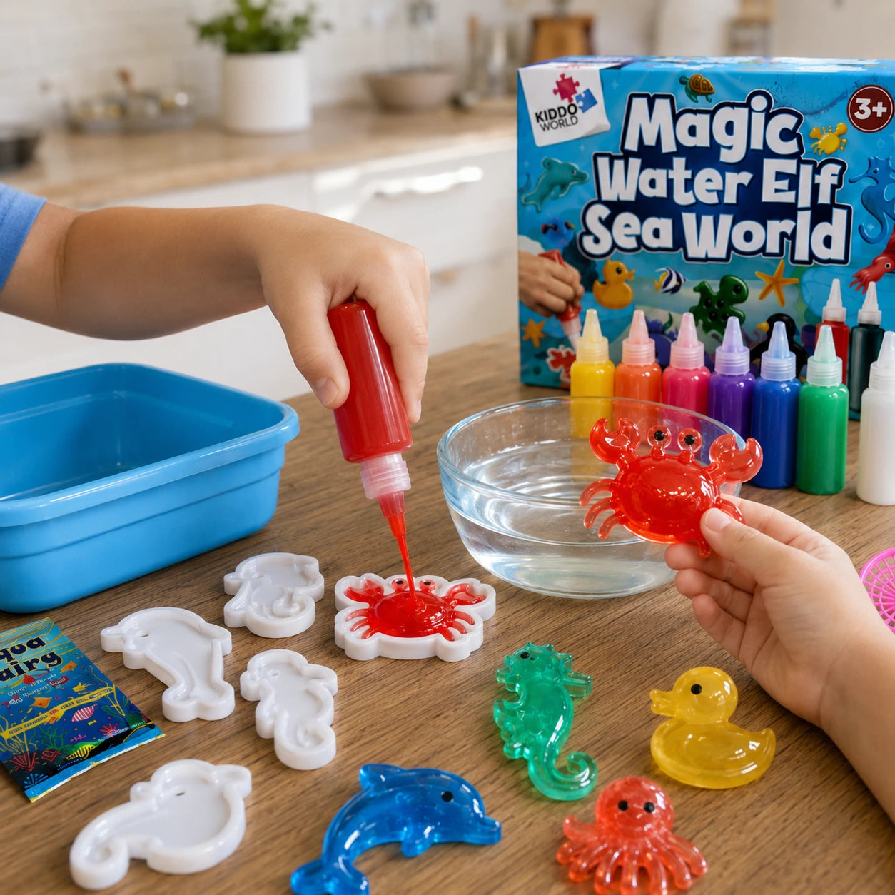 Magic Water Squishies – Lumea Marină (3+ ani)