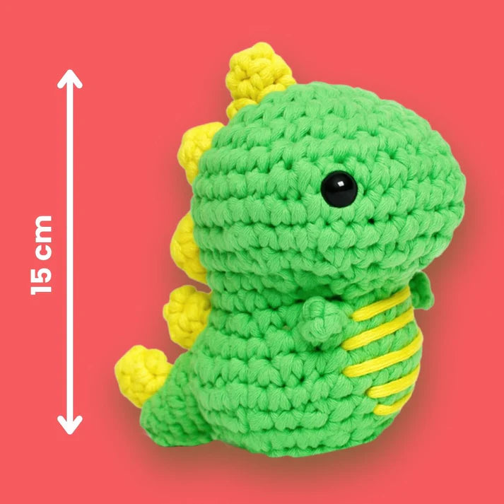 Oscar the Dinosaur | Kit de croșetat pentru începători