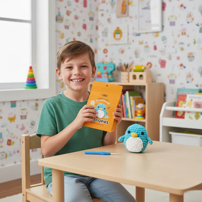 Set de croșetat pentru începători | Pinguinul Oli