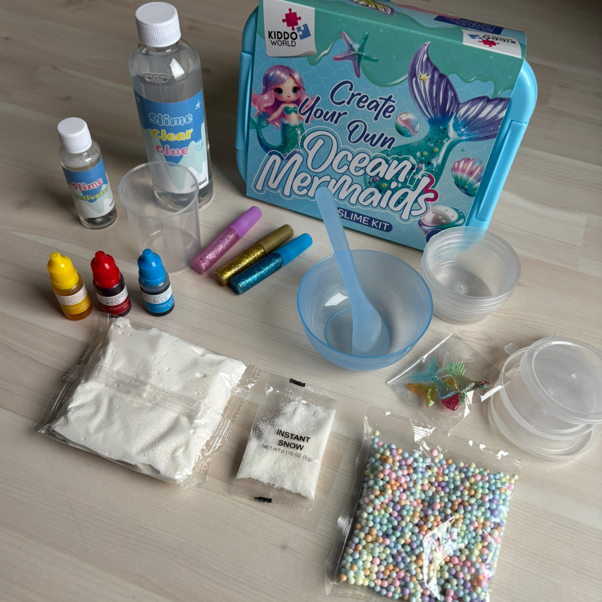 Set creativ SLIME, 19 piese | Lumea marină