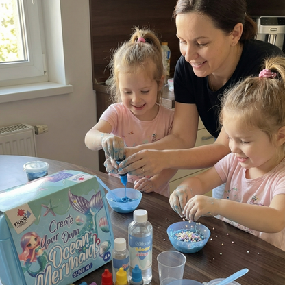 Ocean Mermaids Slime Kit | Joc senzorial STEM | pentru copii 4+