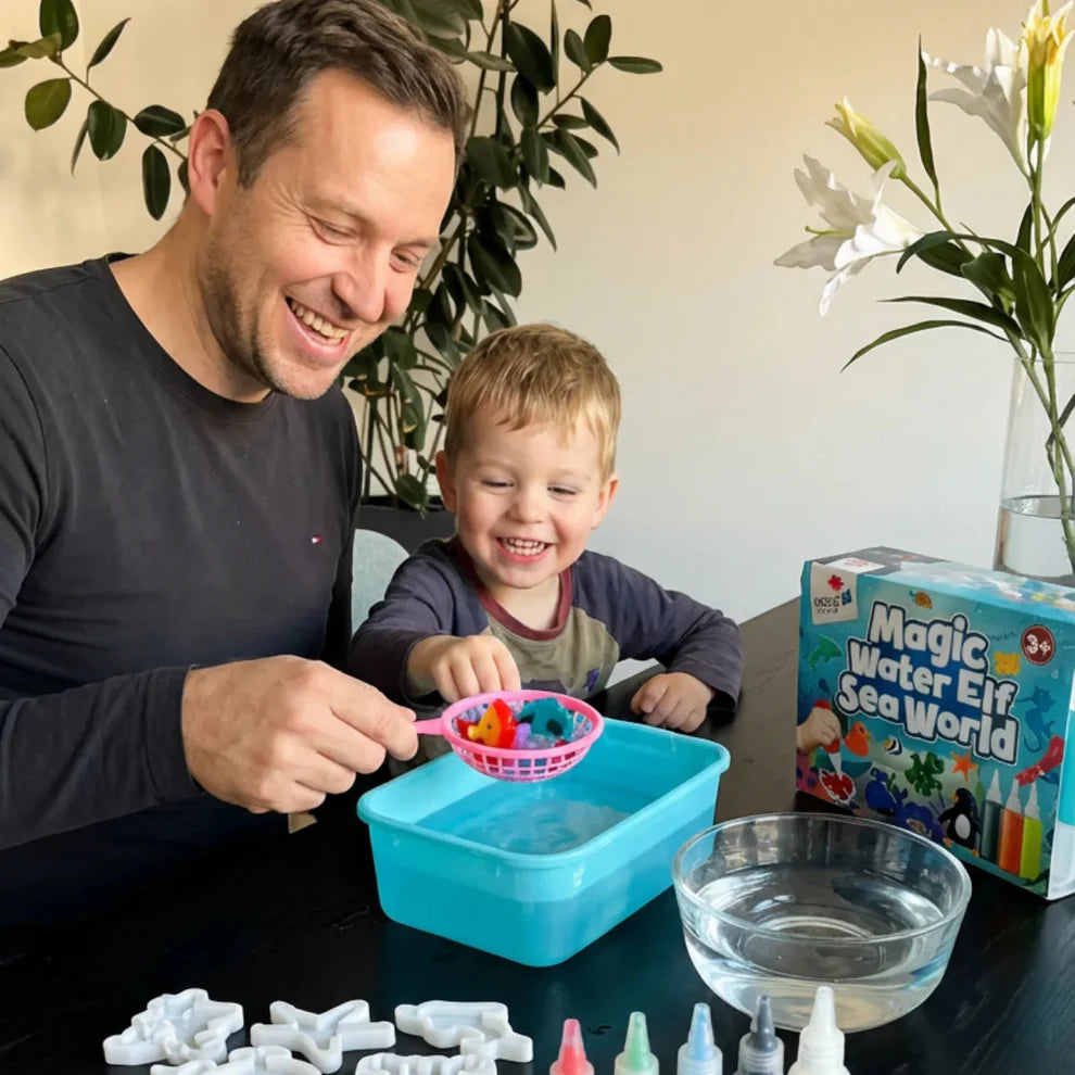 Zâne de Apă Magice | Lumea Subacvatică | 4, 8 sau 12 culori | pentru copii 2+