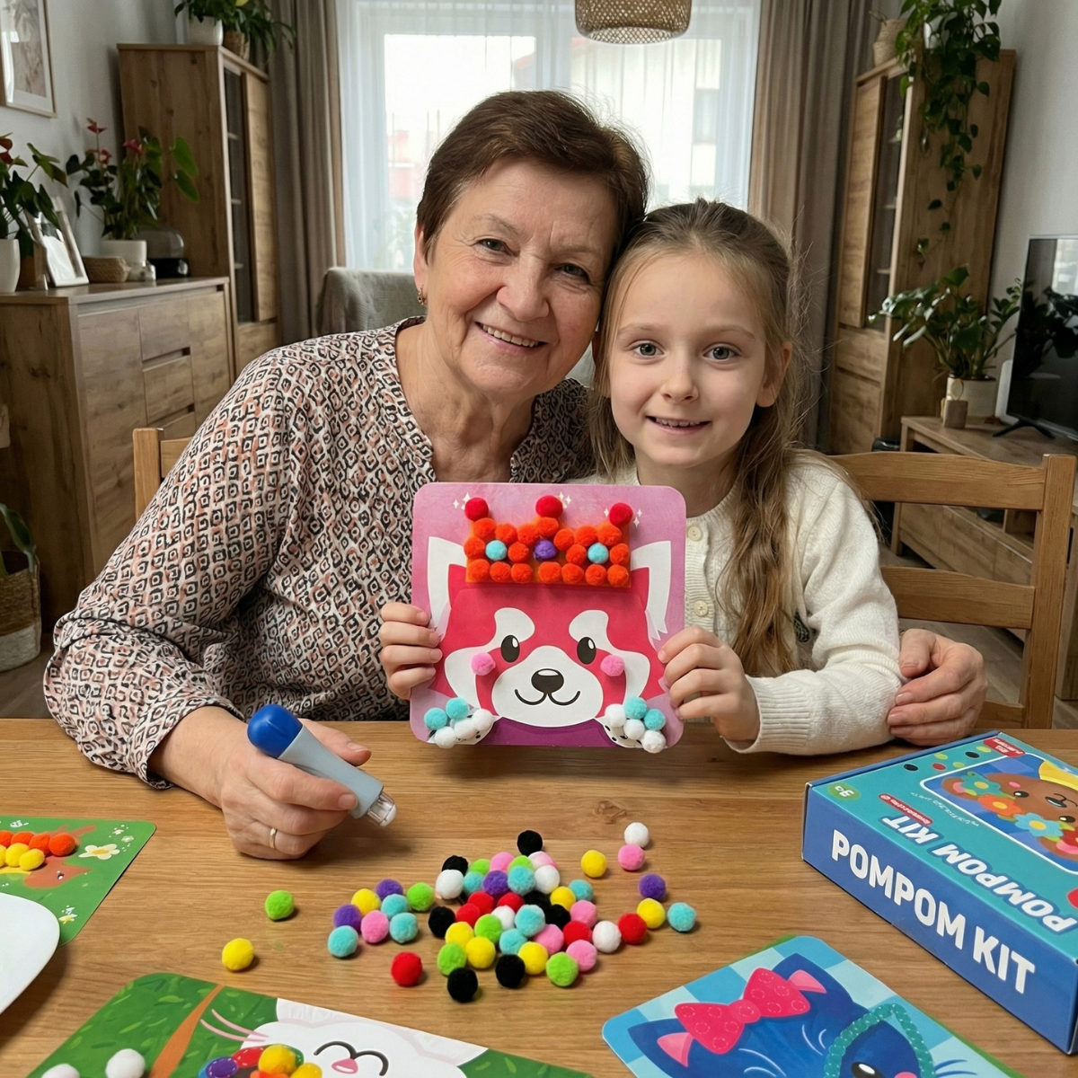 PACHETUL CREATIV SUPREM: Pom Pom Kit, Tufting Kit & Foil Fun Prințese