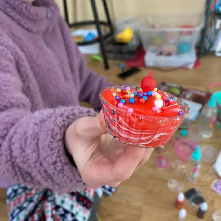 Set creativ SLIME, 19 piese | Petrecere cu înghețată