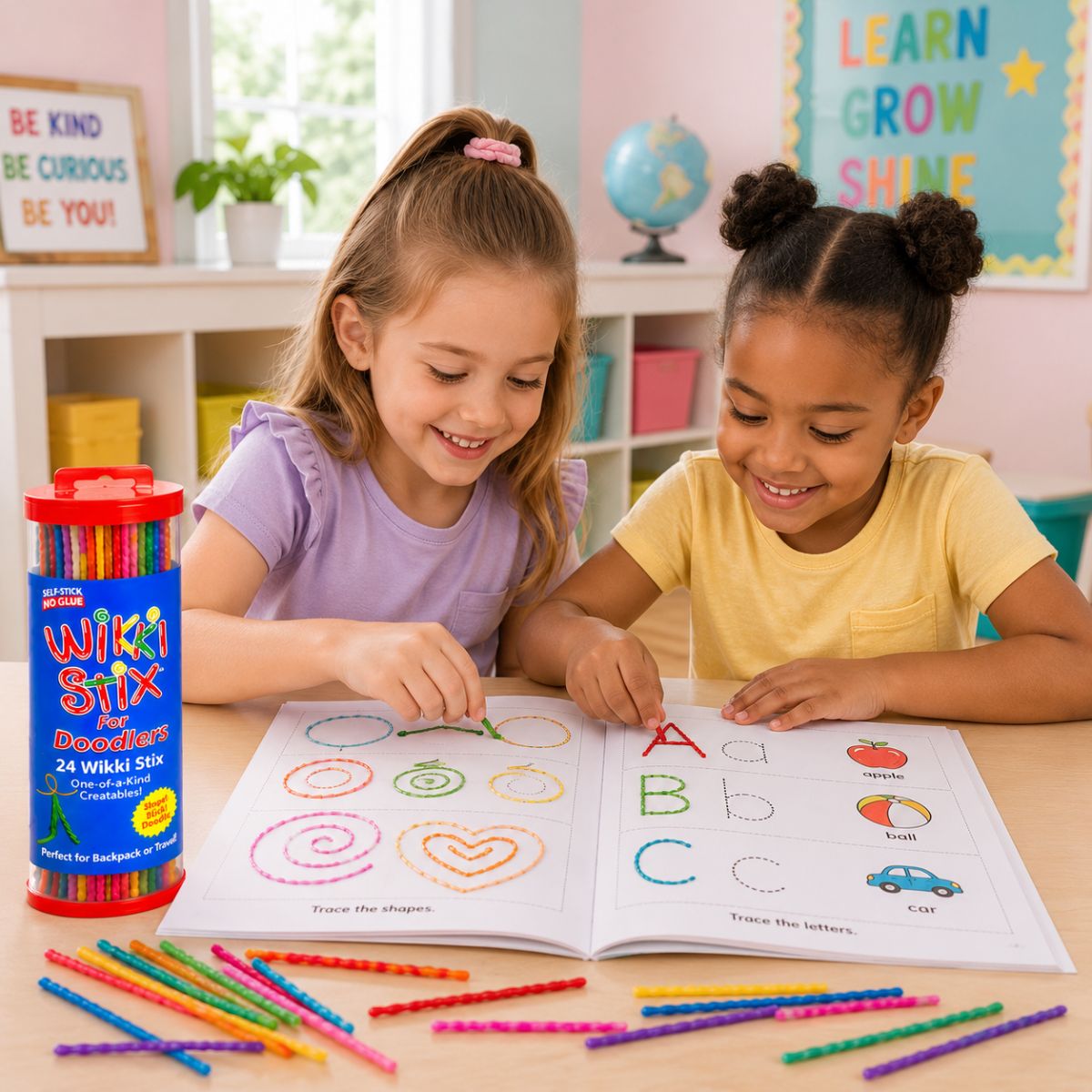 Wikki Stix: Marea e-carte de activități (30 de pagini și 40 de sarcini)