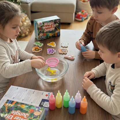 Zâne de Apă Magice | Junglă | 4, 8 sau 12 culori | pentru copii 3+