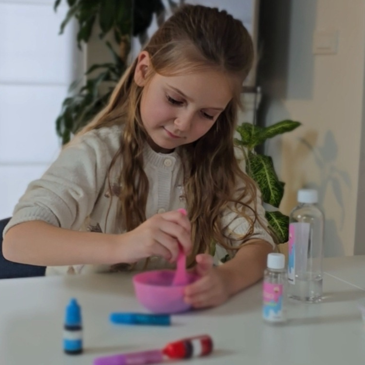 Set creativ SLIME, 19 piese | Petrecere cu înghețată