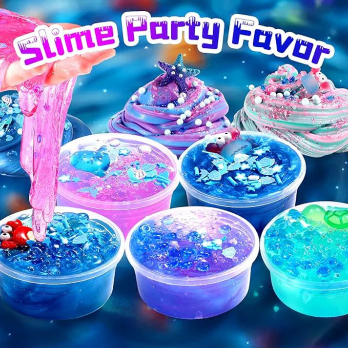 Set creativ SLIME, 19 piese | Lumea marină
