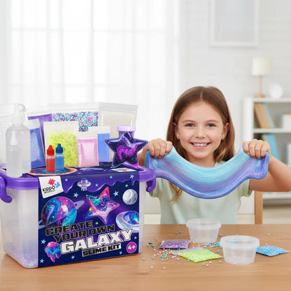 Set creativ SLIME, 19 piese | Galaxie
