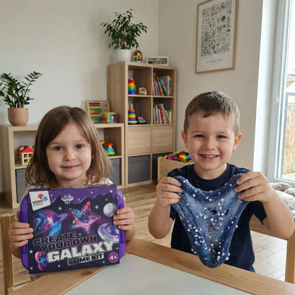 Galaxy Slime Kit | Joc senzorial STEM | pentru copii 4+