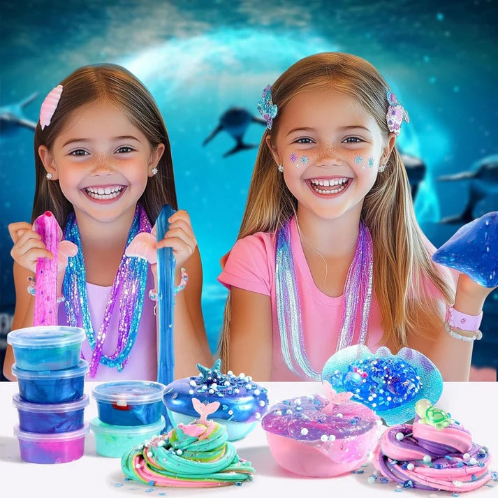Set creativ SLIME, 19 piese | Lumea marină