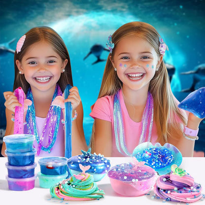 Set creativ SLIME, 19 piese | Lumea marină