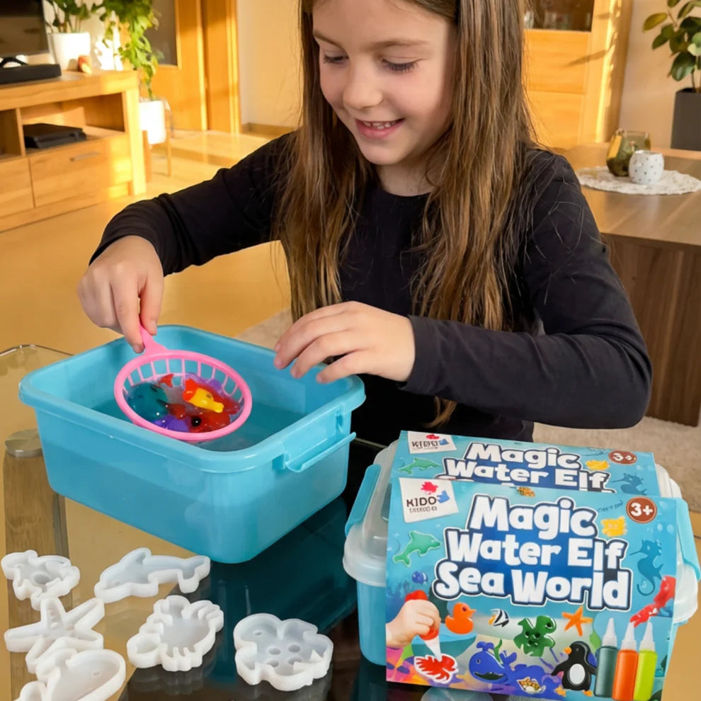 Zâne de Apă Magice | Lumea Subacvatică | 4, 8 sau 12 culori | pentru copii 2+