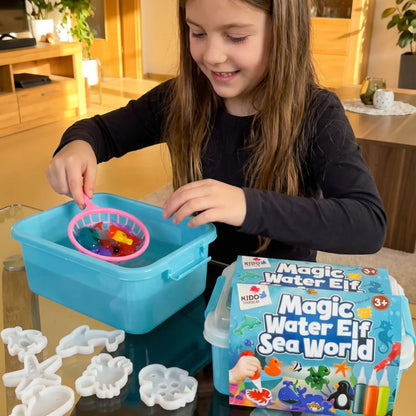 Zâne de Apă Magice | Lumea Subacvatică | 4, 8 sau 12 culori | pentru copii 2+