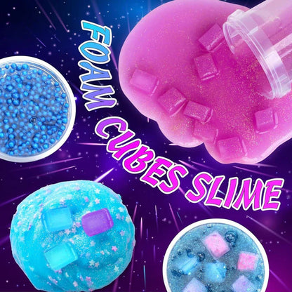 Set creativ SLIME, 19 piese | Galaxie