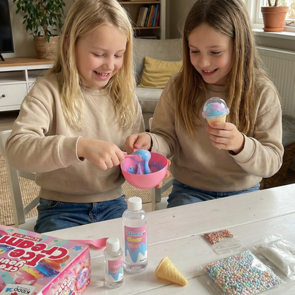 Ice Cream Slime Kit | Joc senzorial STEM | pentru copii 4+