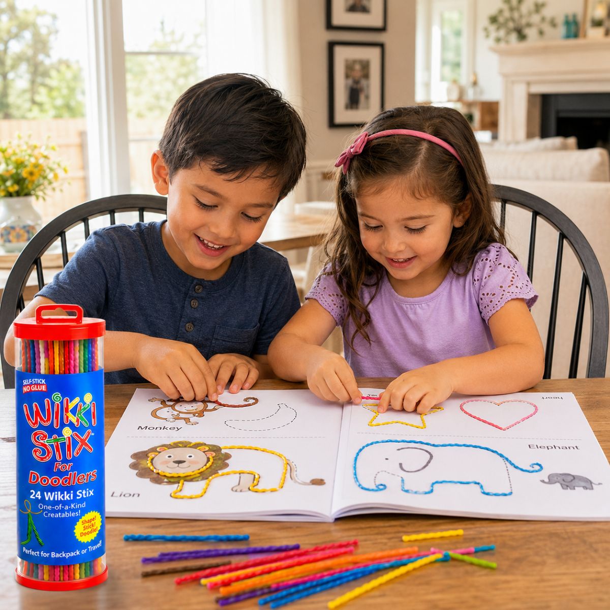Wikki Stix: Marea e-carte de activități (30 de pagini și 40 de sarcini)