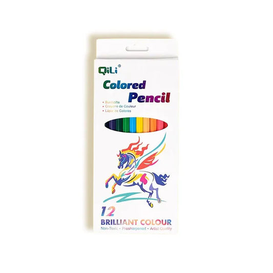 Set de 12 creioane colorate