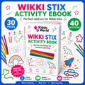 Wikki Stix: Marea e-carte de activități (30 de pagini și 40 de sarcini)