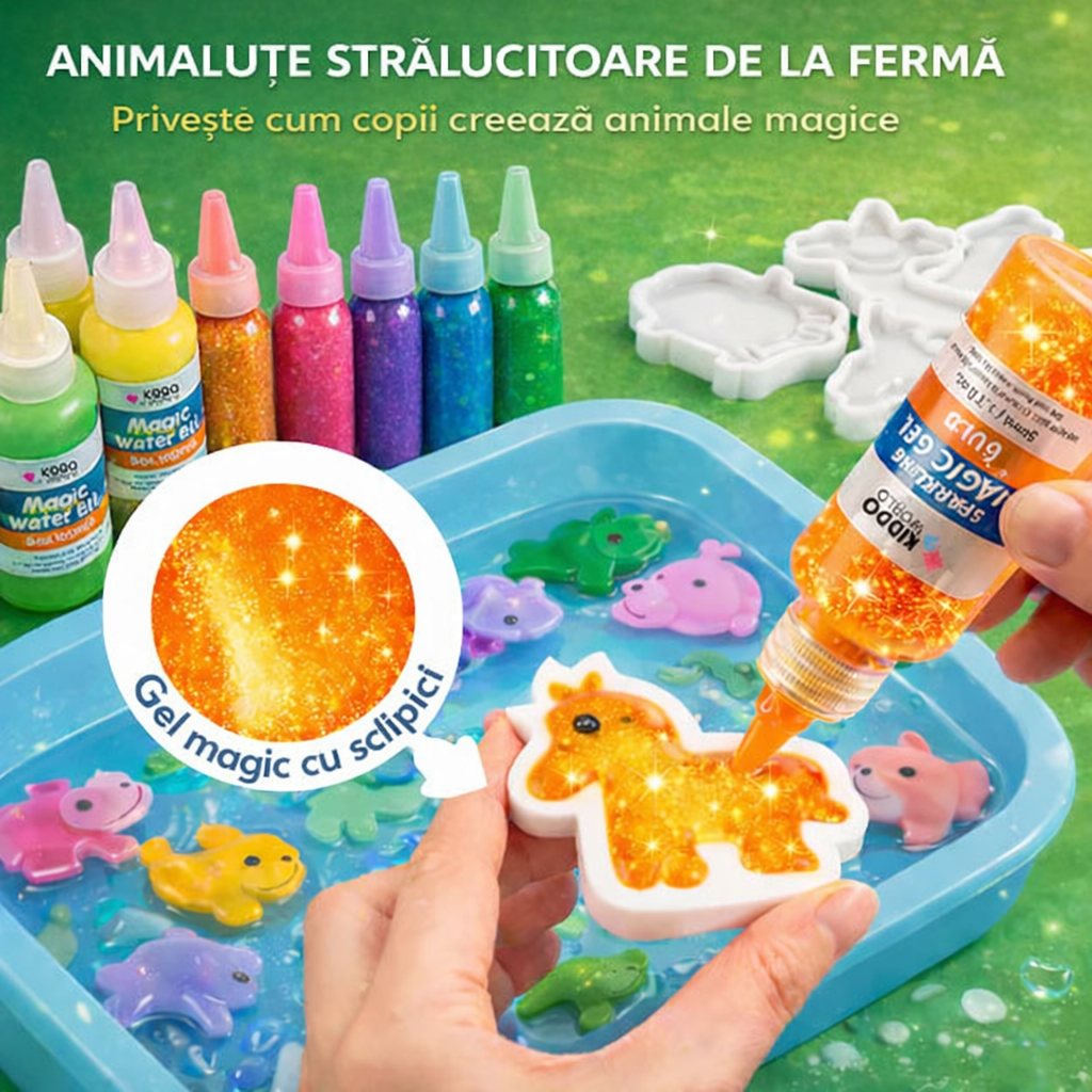 Animăluțe magice din apă – Ferma (3+ ani)