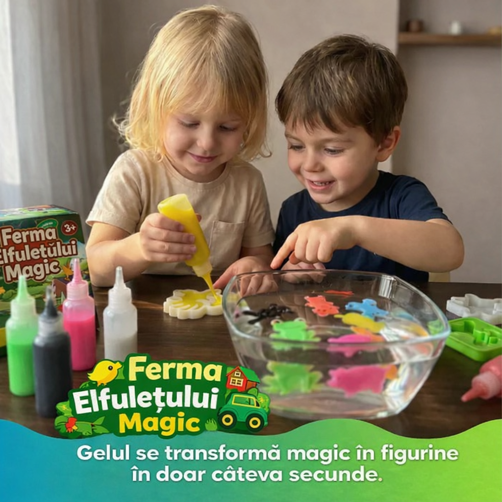 Animăluțe magice din apă – Ferma (3+ ani)