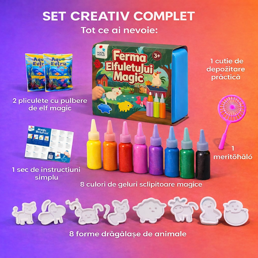 Animăluțe magice din apă – Jungla (3+ ani)