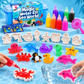 Magic Water Squishies – set creativ pentru crearea figurinelor 3D | 3+ ani